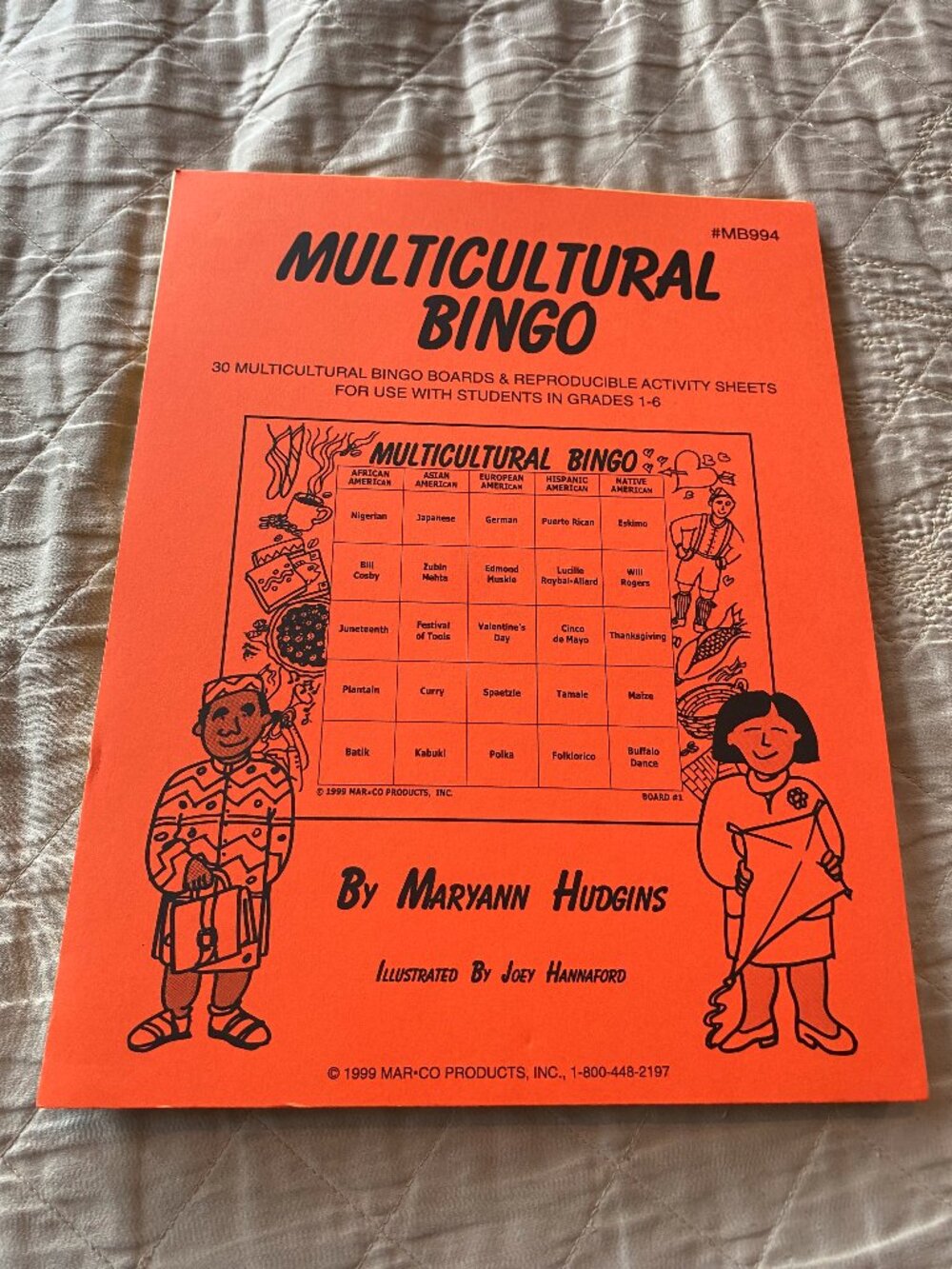 Multicultural Bingo- 30 Boards & Activity sheets- Grades 1-6-like NEW!